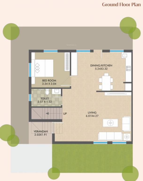  redcoral 24 Floor Plan Ground Floor Plan