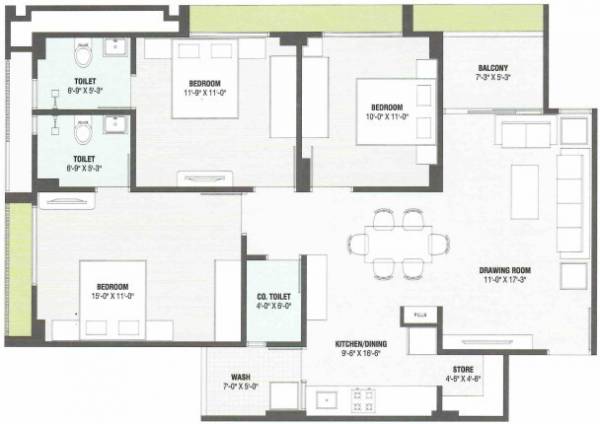  kunj-28 Floor Plan Floor Plan