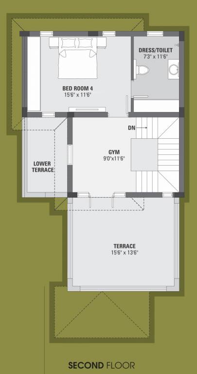  vatika Floor Plan Second Floor Plan