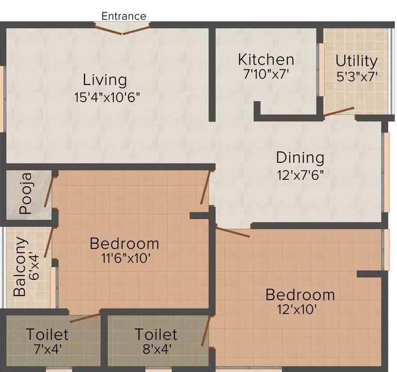  sai krishnaveni residency Floor Plan Floor Plan