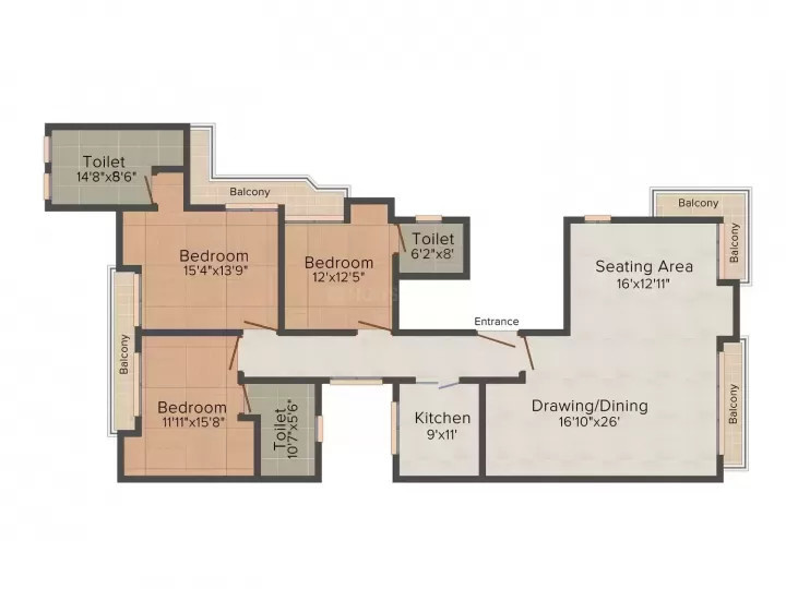 floors vasant vihar Floor Plan Floor Plan