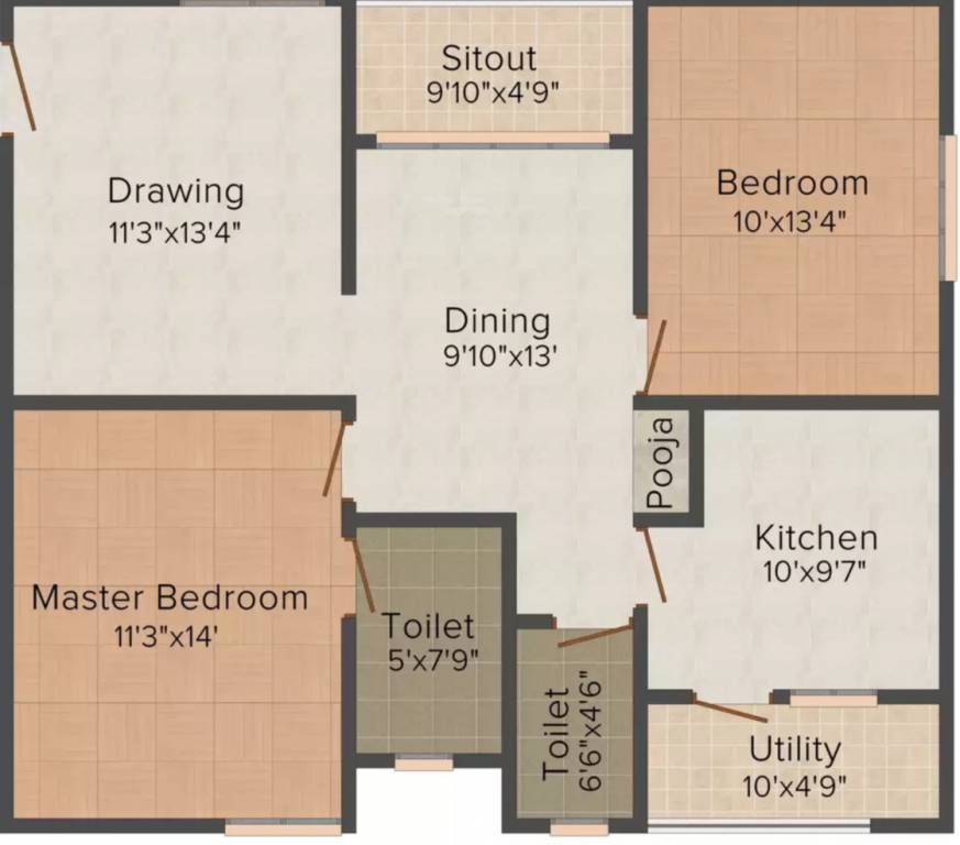 Floor Plan lakshmi nivasam Floor Plan Floor Plan