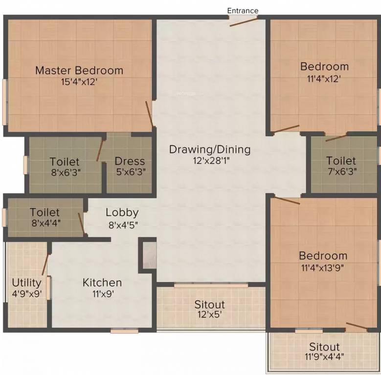 Floor Plan lakshmi nivasam Floor Plan Floor Plan