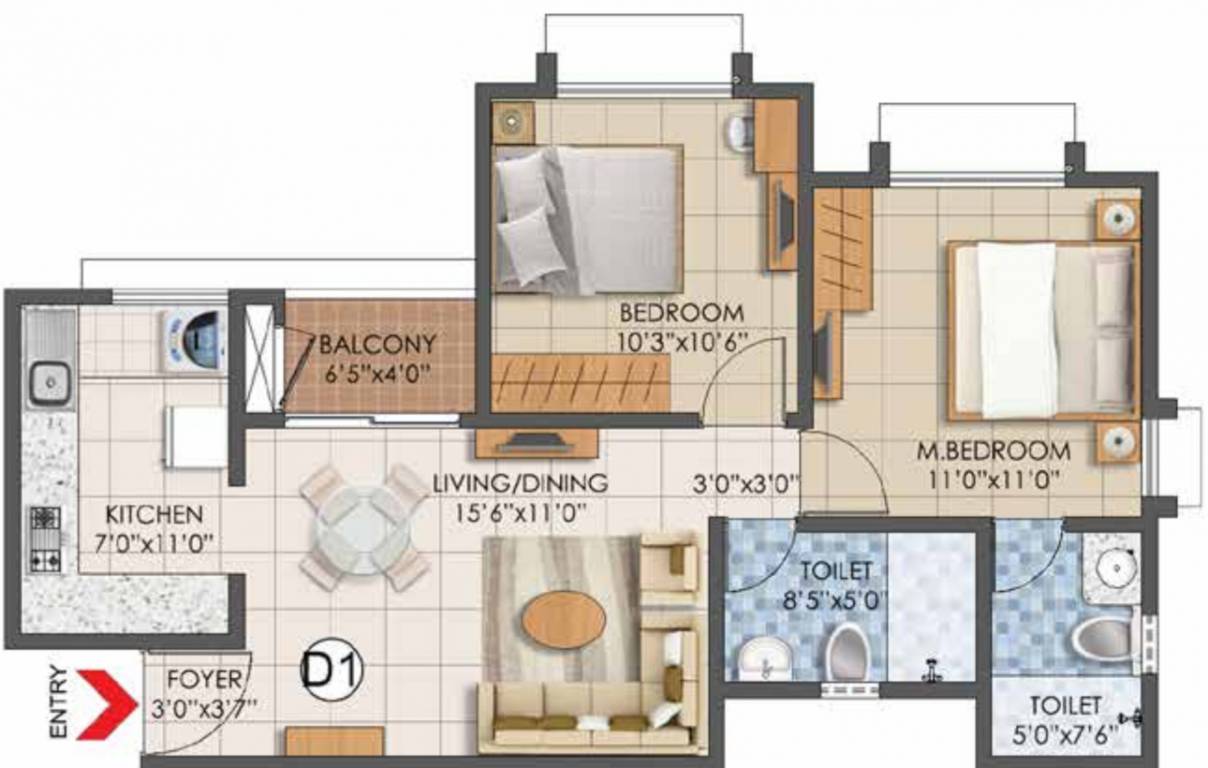 Floor Plan primrose hills ph 2 Floor Plan Floor Plan