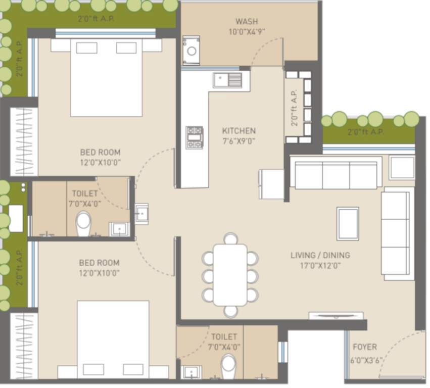  dwarika village Floor Plan Floor Plan