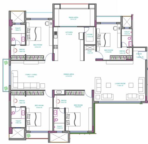  the-florenza Floor Plan Floor Plan