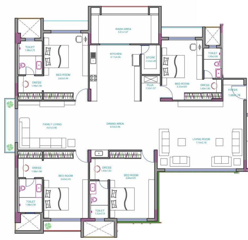  the florenza Floor Plan Floor Plan