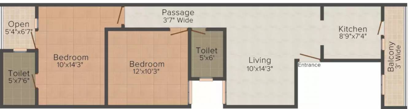 gali no 1 Floor Plan Floor Plan