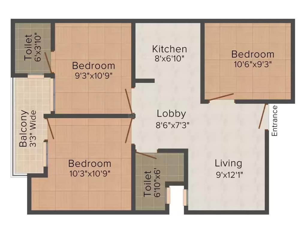  home 3 Floor Plan Floor Plan