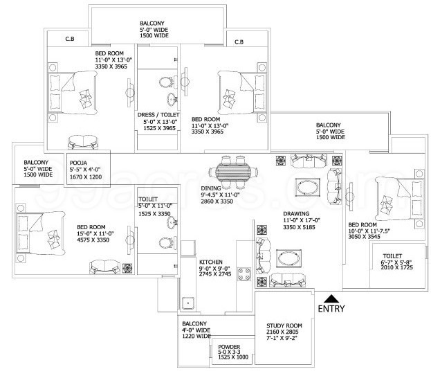  gaur city 2 Floor Plan Floor Plan