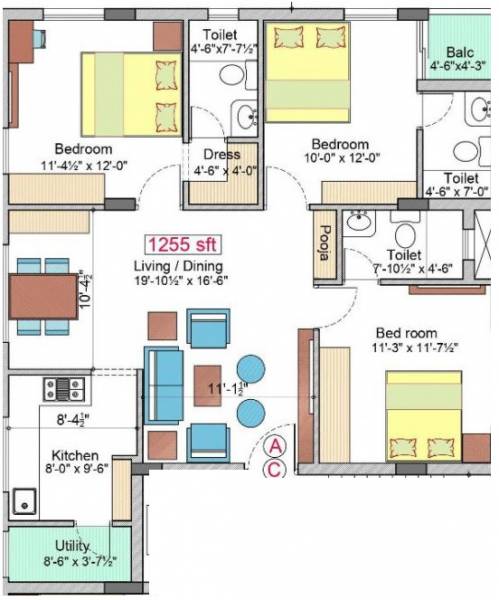  krishnalakshmi Floor Plan Floor Plan