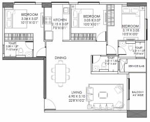  aubburn-wing-a Floor Plan Floor Plan