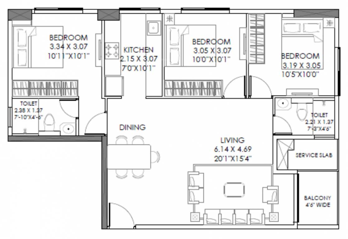  aubburn wing a Floor Plan Floor Plan