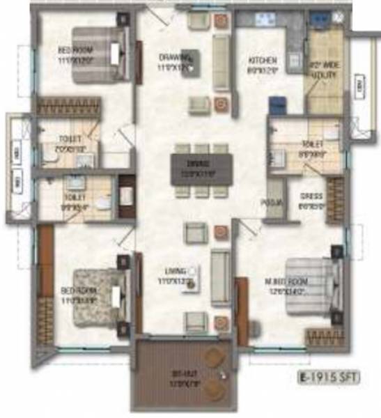 eden-gardens Floor Plan Floor Plan