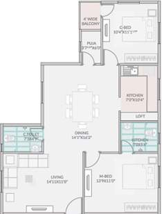  janapriya arcadia Floor Plan Floor Plan