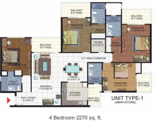 Floor Plan  greens the platinum Floor Plan Floor Plan