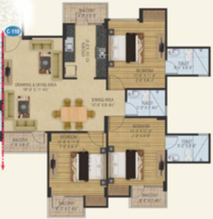 Floor Plan shakun elegance Floor Plan Floor Plan
