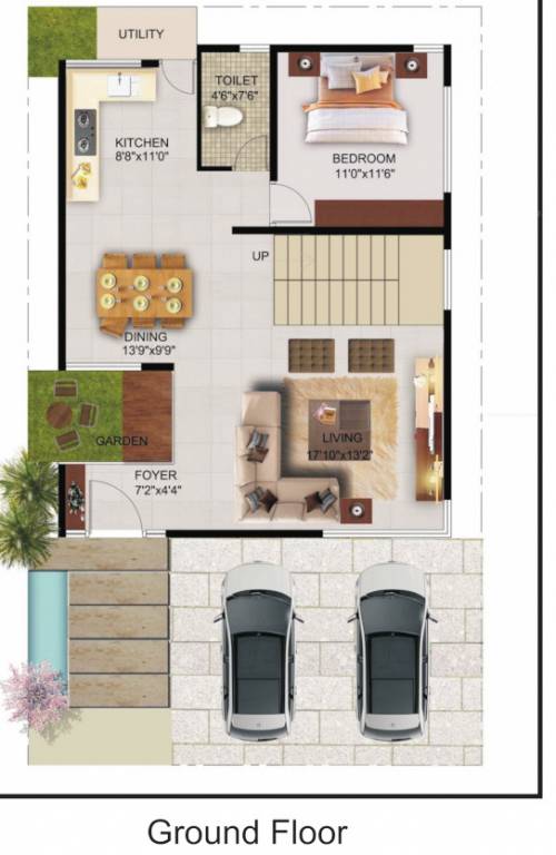  silverwoods Floor Plan Ground Floor Plan