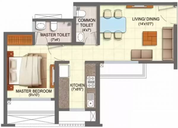  my-city-phase-ii-cluster-4 Floor Plan Floor Plan