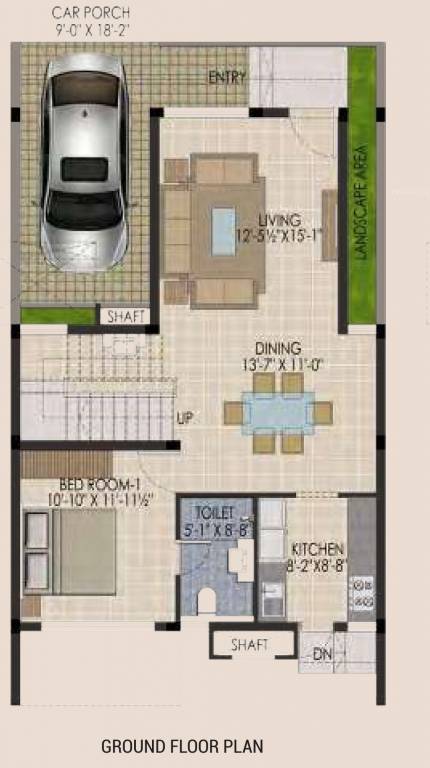  splendour Floor Plan Ground Floor Plan