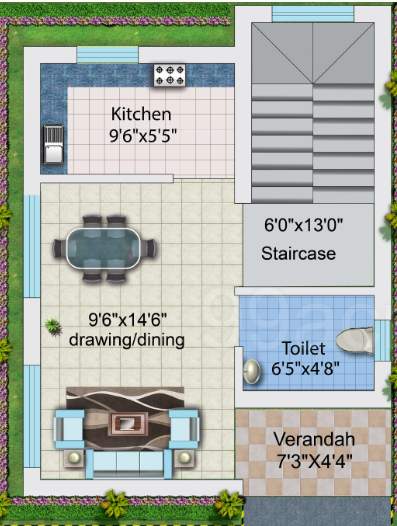  royal orchid Floor Plan Ground Floor Plan