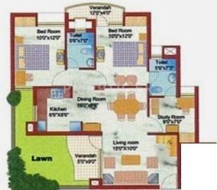 Samiah Vrinda City (2BHK+2T (1,130 sq ft) 1130 sq ft) Samiah Vrinda City (2BHK+2T (1,130 sq ft) 1130 sq ft)