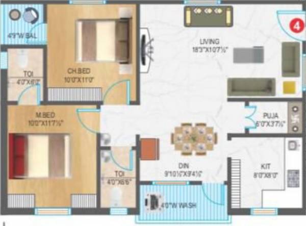  sathvika Floor Plan Floor Plan