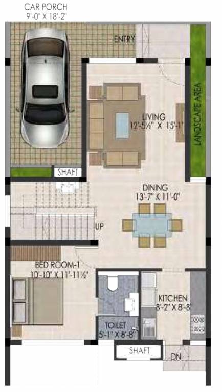  splendour Floor Plan Ground Floor Plan