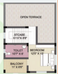  infinity-villa Floor Plan Second Floor Plan
