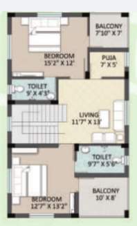  infinity villa Floor Plan First Floor Plan