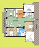  city Floor Plan Lower Level Duplex Plan