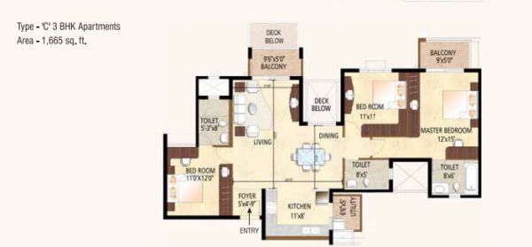  purva-highlands Floor Plan Floor Plan