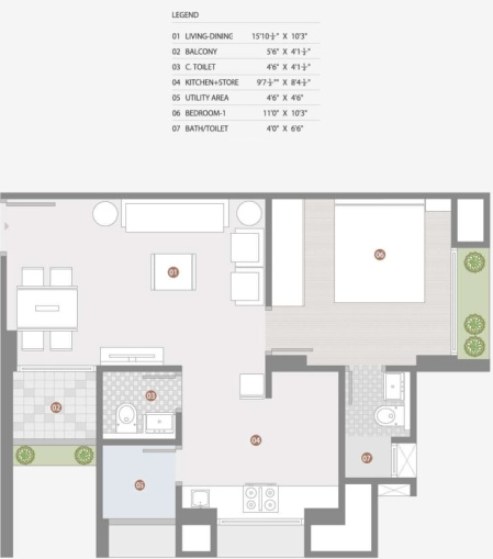  apartment Floor Plan Floor Plan