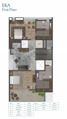 First Floor Plan  aravalli Floor Plan First Floor Plan