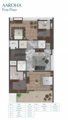 First Floor Plan  aravalli Floor Plan First Floor Plan