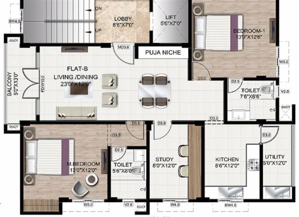  karpagam-garden Floor Plan Floor Plan
