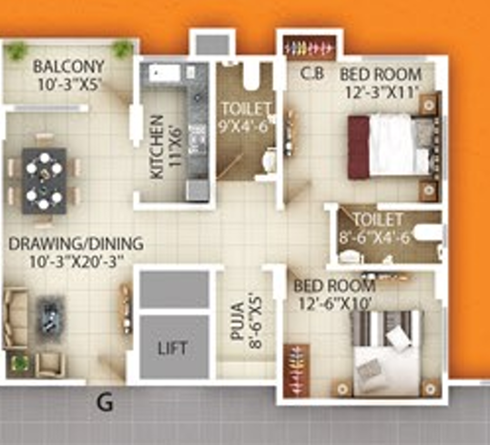 Floor Plan millenium garden Floor Plan Floor Plan