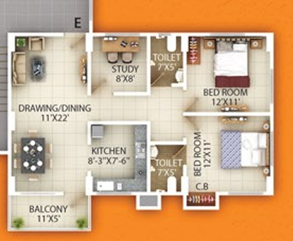 Floor Plan millenium garden Floor Plan Floor Plan