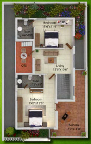  villas Floor Plan First Floor Plan