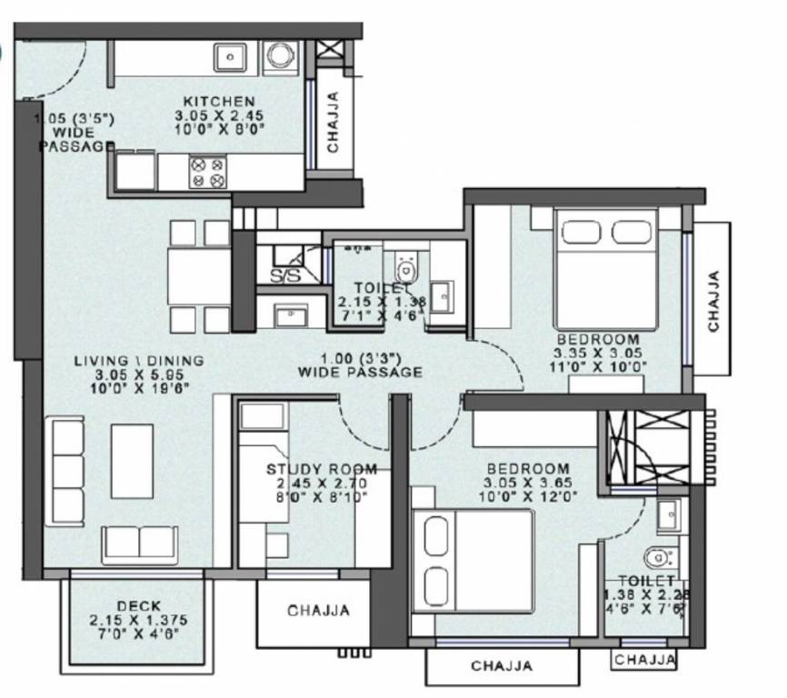  atmosphere phase 2 Floor Plan Floor Plan