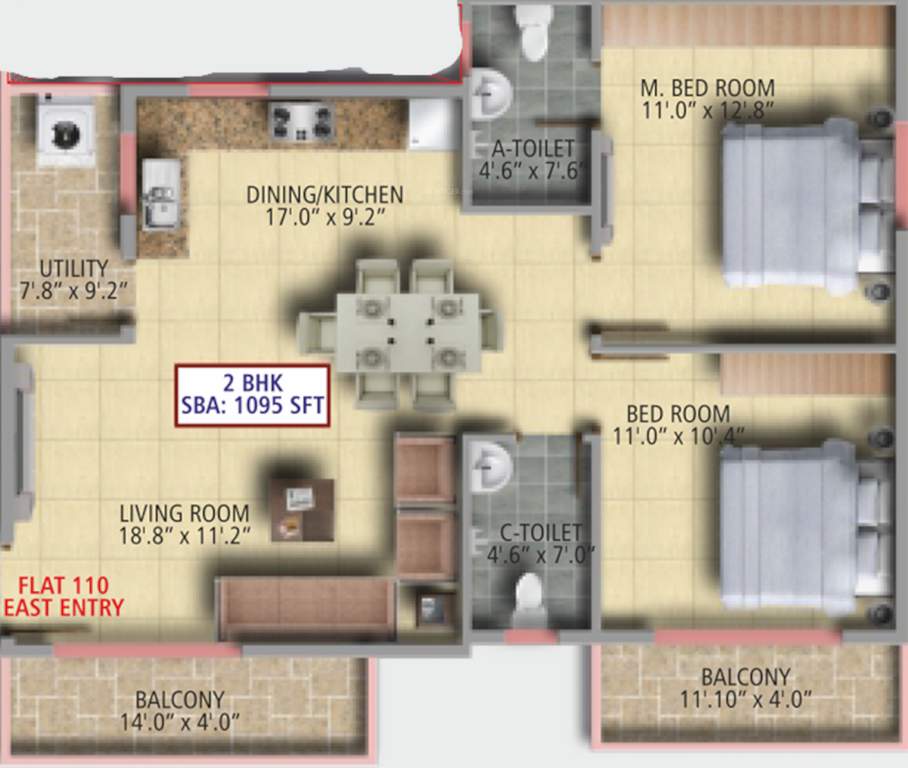  sai sapphire Floor Plan Floor Plan