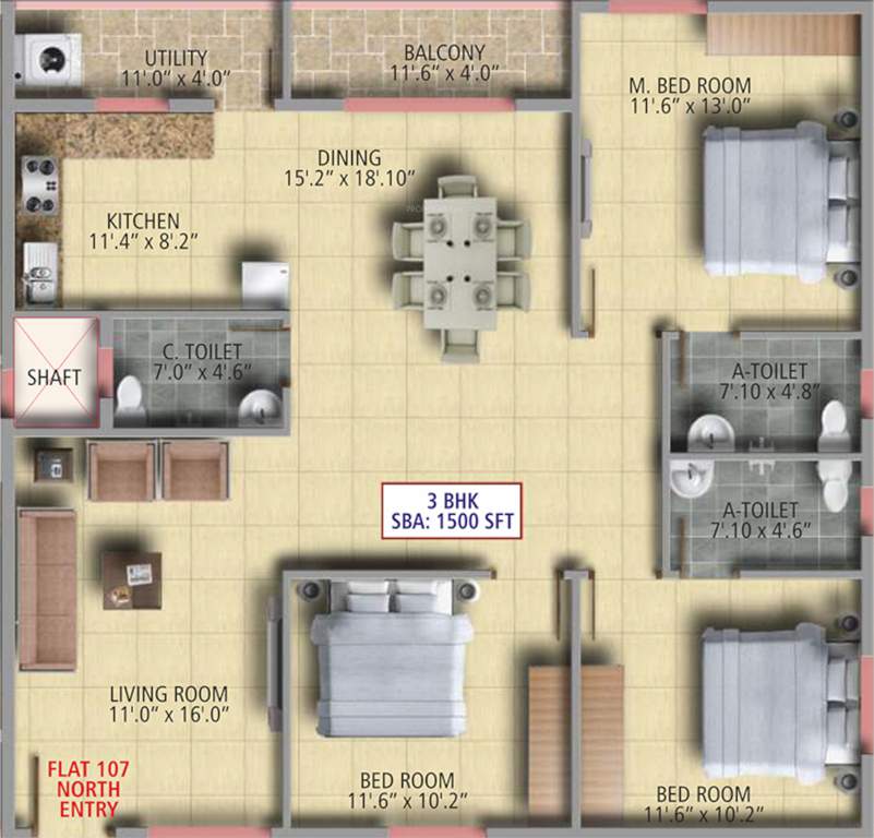  sai sapphire Floor Plan Floor Plan