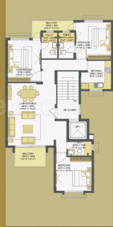  luxuria floors Floor Plan First Floor Plan