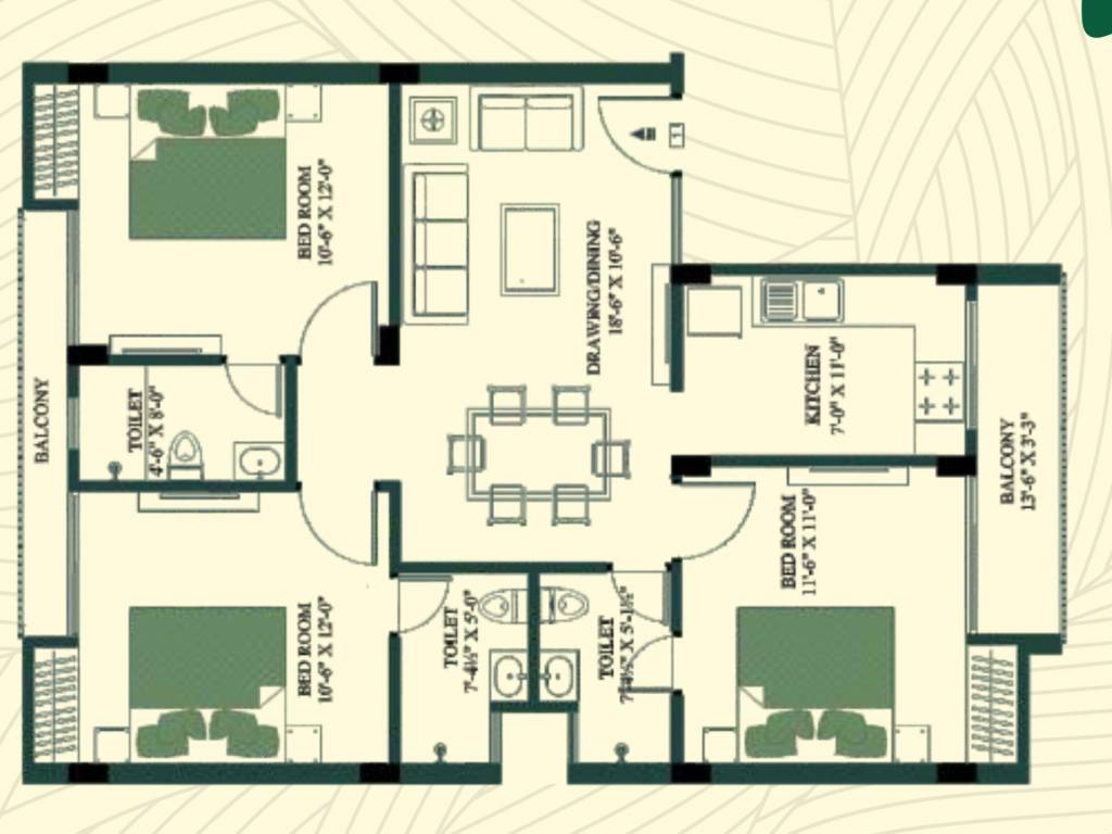  the oxygen Floor Plan Floor Plan