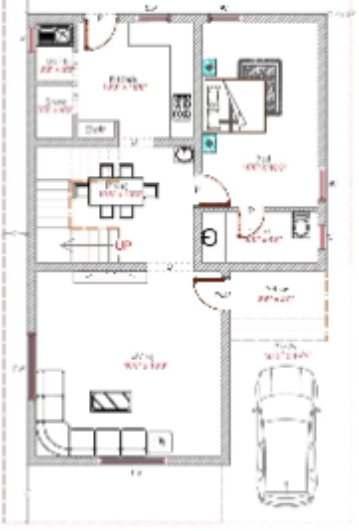 platina Floor Plan Ground Floor Plan