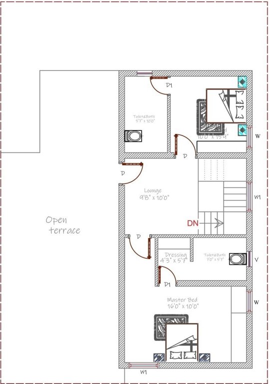 platina Floor Plan Terrace Floor Plan
