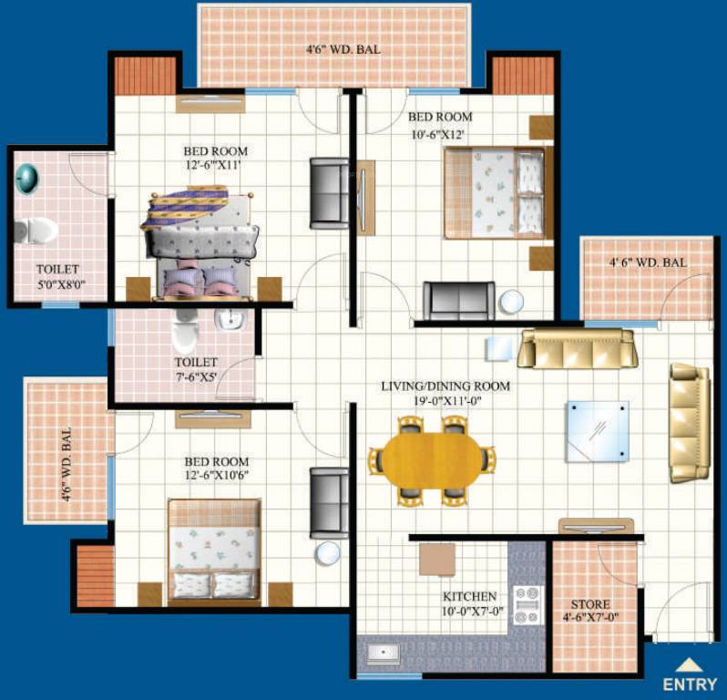 Floor Plan  puram phase 1 Floor Plan Floor Plan