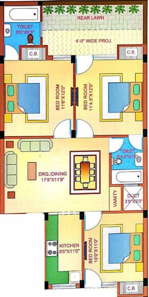 Floor Plan krishna-home-7 Floor Plan Floor Plan