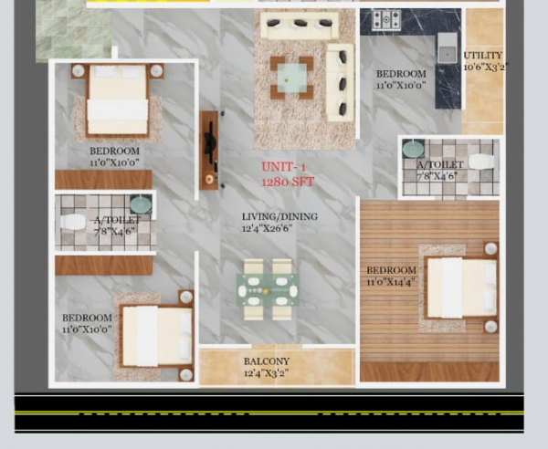  orchid Floor Plan Floor Plan