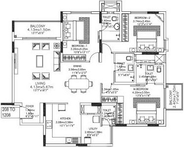  24k grazio Floor Plan Floor Plan
